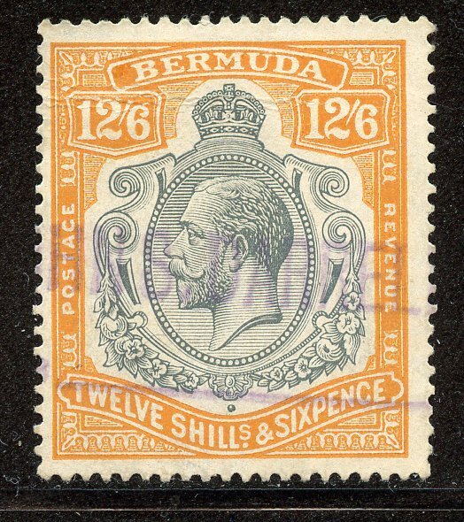 Bermuda # 97, Used. Revenue.