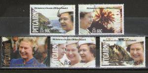 Pitcairn 362-366 MNH