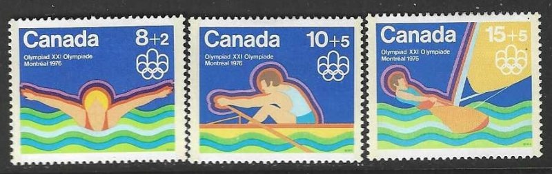 Canada B4-B6 Mint Complete SC:$1.70