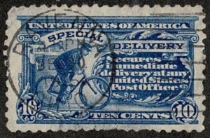 USA #E6 used 10c special delivery thin