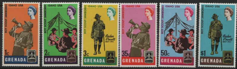 GRENADA 268-73 MINT (LH) F/VF SET OF 6