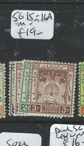 MALAYA KELANTAN (PP1105B) ARMS SG 15-16A  MOG