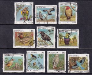 Botswana - Scott #621//636 - Used - A few short perfs - SCV $13