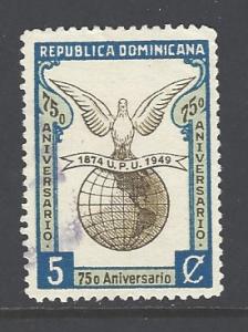 Dominican Republic Sc # 435 used (DT)