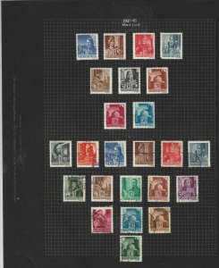 hungary 1943-45 mint & used  stamps page ref 17640