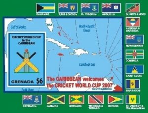 Grenada - 2007 - Cricket World Cup - Souvenir Sheet - MNH