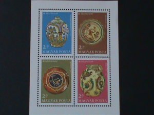 HUNGARY- TREASURES OF HUNGARY MNH  S/S VF  WE SHIP TO WORLDWIDE & COMBINED