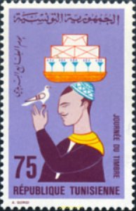 33812 MNH TUNEZ 1974 DIA DEL SELLO