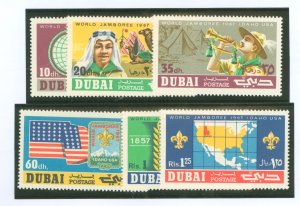 Dubai # Mint (NH) Single (Complete Set) (Scouts)