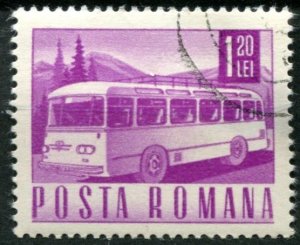 Romania Sc#1976 Used, 1.20L red lil, Postal and Transport (1968)