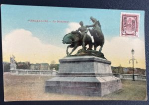 1920s Bruxelles Belgium Picture Postcard Cover  The tamer