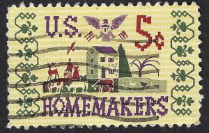 United States #1253 5¢ Homemakers (1964). Used.