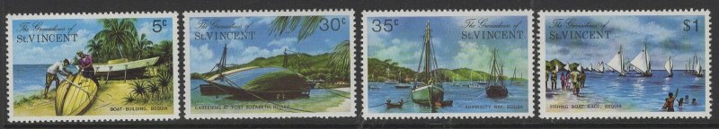 GRENADINES OF ST.VINCENT SG30/3 1974 BEQUIA ISLAND MNH