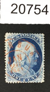 MOMEN: US STAMPS # 24 USED RELIEF C LOT # 20754