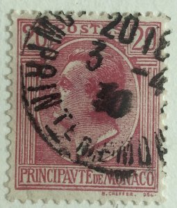 AlexStamps MONACO #68 VF Used 