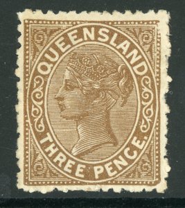 Queensland  Type of 1897 Perf 13 on VERY THICK PAPER UNLIST Mint D418 ⭐⭐⭐⭐⭐⭐