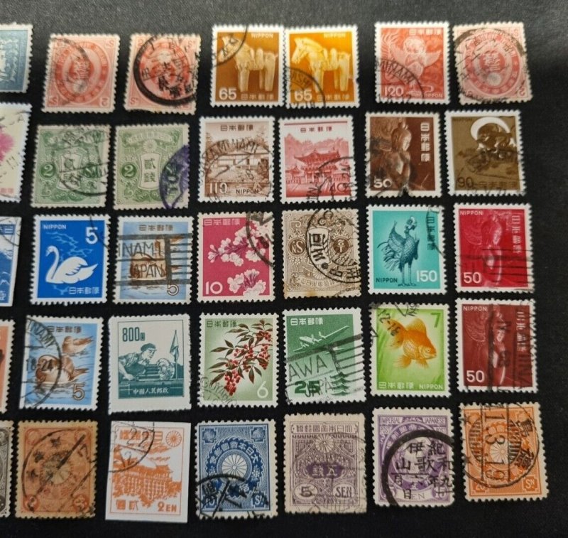 Japan Old Stamps Rare The Best.. Nice Lot Old #1188 Mint And Used. 1872 And On..