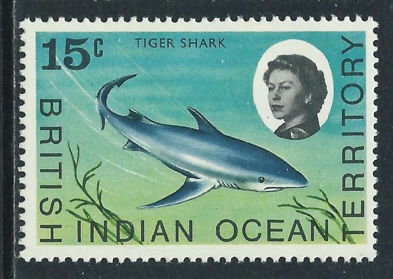 British Indian Ocean Territory, Sc #18, 15c MH