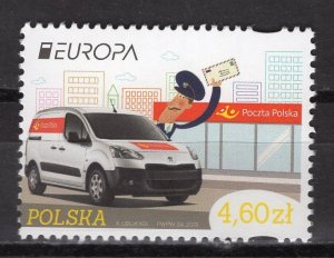 POLAND 2013 EUROPA Stamps - Postal Vehicles M81