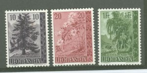 Liechtenstein #312-314  Single (Complete Set)