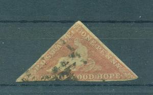 Cape of Good Hope sc# 1 used cat value $400.00