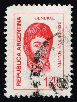 Argentina #1036 Jose de San Martin; Used (0.25)