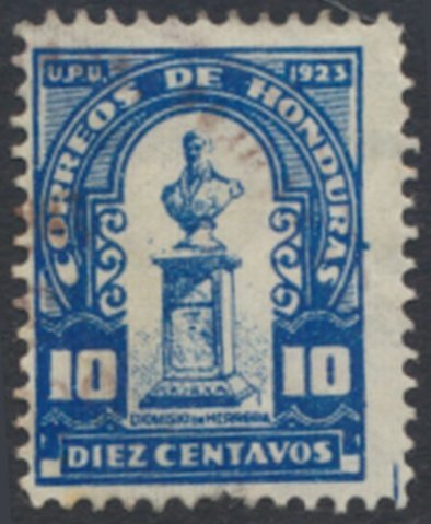 Honduras    SC# 214  Used  short perf    see details & scans