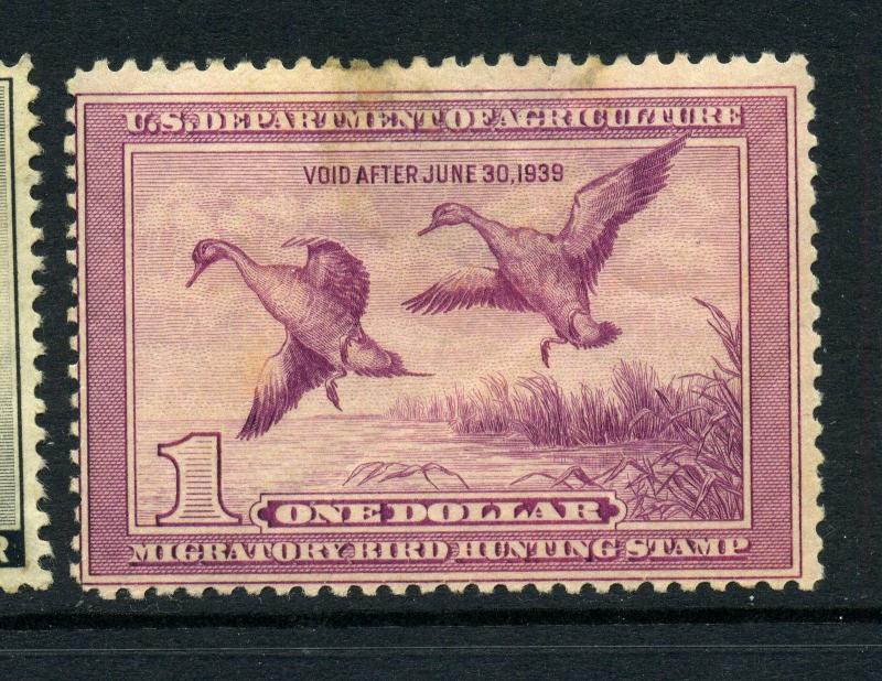 Scott #RW5 Federal Duck Unused Stamp (Stock #RW5-5)