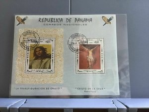 Panama 1968 Paintings cancelled  stamps sheet R26407