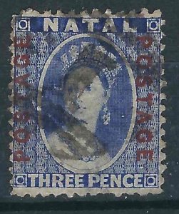 Natal 39 SG 61 Used VF 1877 SCV $16.50