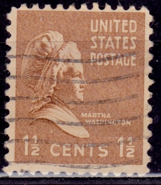 United States, 1938, Martha Washington, 1 1/2c, sc#805, used