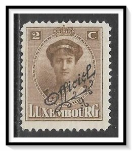 Luxembourg #O114 Official NG