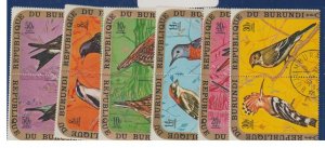 Burundi #C132-C137 Stamps - Used Set - Blocks of 4