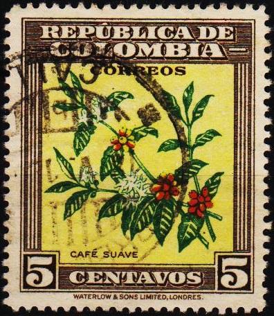 Colombia. 1947 5c S.G.659 Fine Used