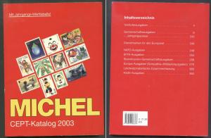 Michel CEPT Katalog 2003 - the book