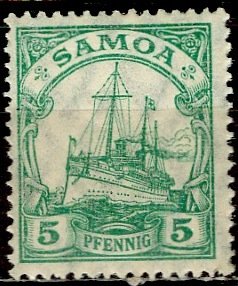 Samoa - German Occupation; 1900; Sc. # 58; */MH Single Stamp