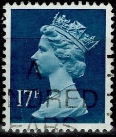 Great Britain; 1991: Sc. # MH99: Used Single Stamp