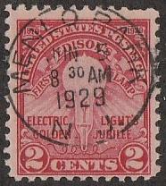 654,used first day cancel