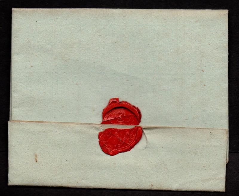 $German Stampless Cover, Walsrode (1825)