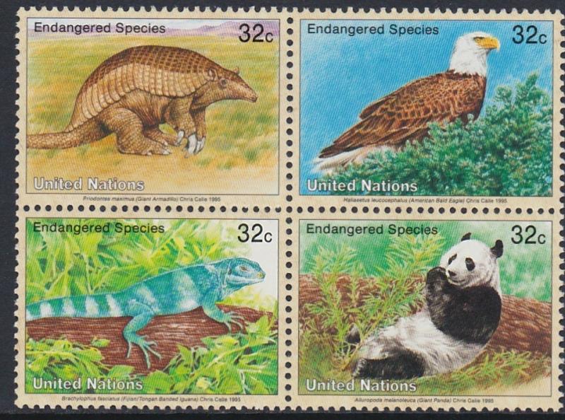 660a United Nations 1995 Endangered Species MNH