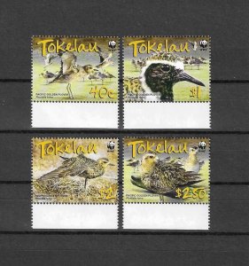 TOKELAU 2007 WWF SG 382/5 MNH Cat £11