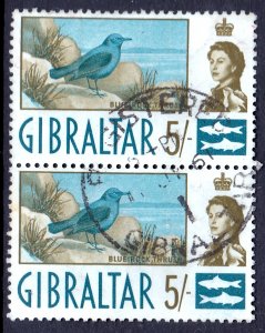 Gibraltar - Scott #158 - Used - Pair - SCV $14.00