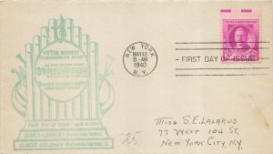 FAMOUS AMERICAN FDC #35