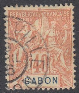 Gabon 26 Used CV $20.00