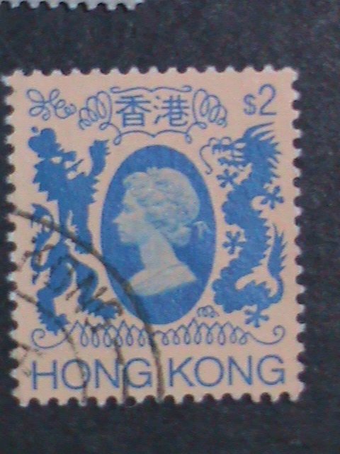 ​HONG KONG-1982- SC#388-403 QUEEN ELIZABETH II POSTAGE STAMPS SET USED VF