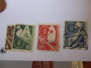 Germany #698-701 SET used