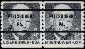 # 1401a MINT NEVER HINGED ( MNH ) PRE-CANSELED DWIGHT D. EISENHOWER