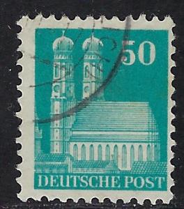 Germany AM Post Scott # 653, used