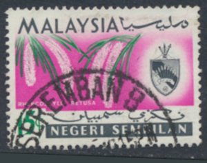 Negri Sembilan  SC# 81 Used  Orchids Flowers see details & scans