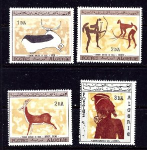 Algeria 365-68 MNH 1967 Wall Paintings